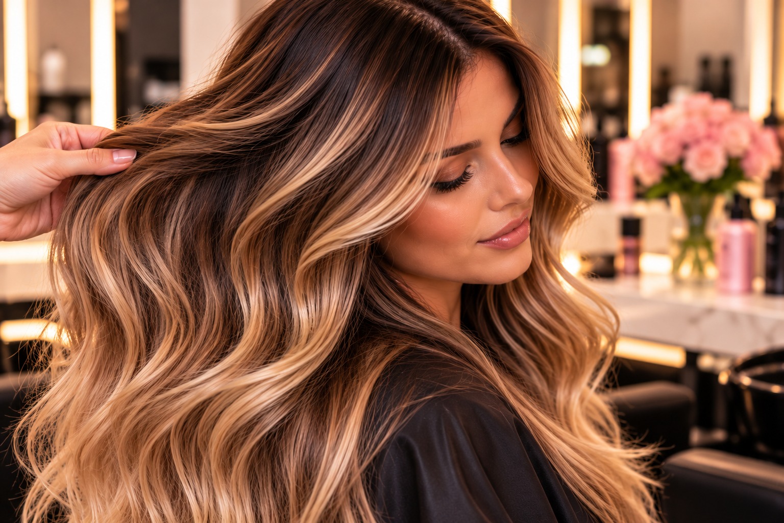 Balayage en Lady Glow