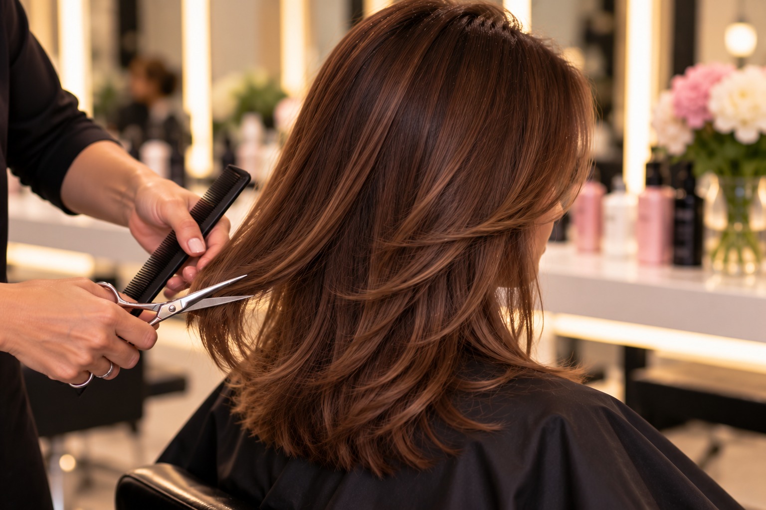 Corte de pelo para mujer en Lady Glow