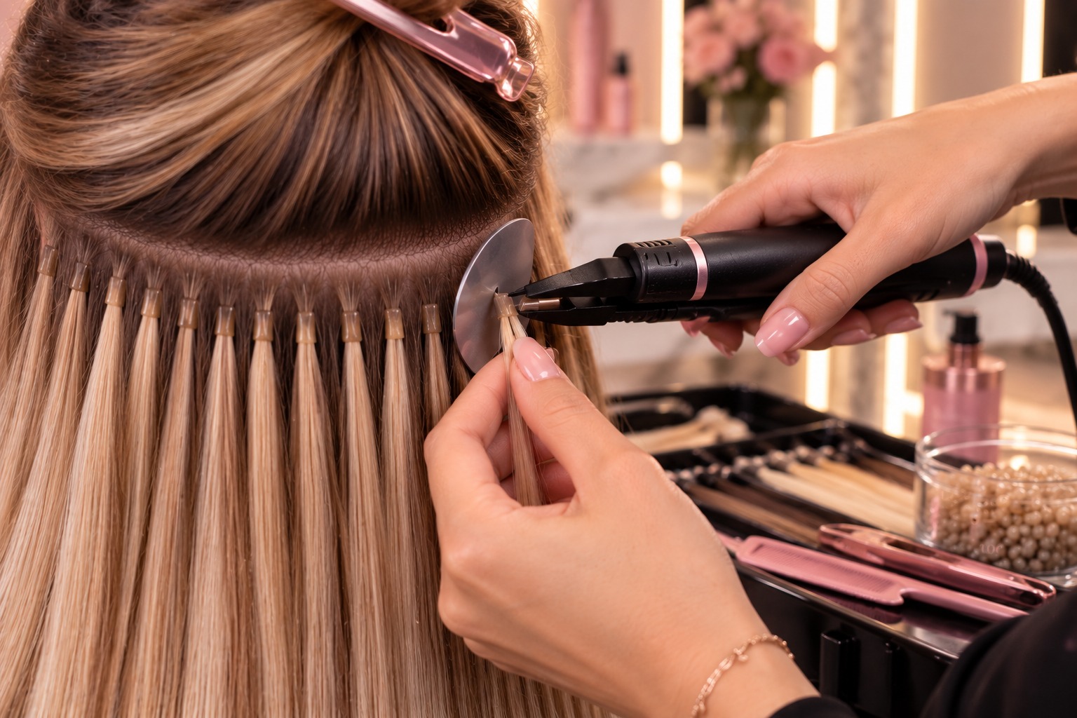 Extensiones de cabello en Lady Glow